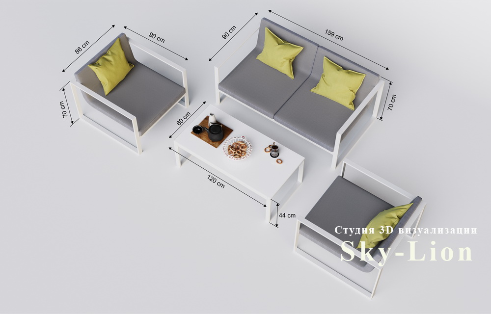 3d моделирование мебели
